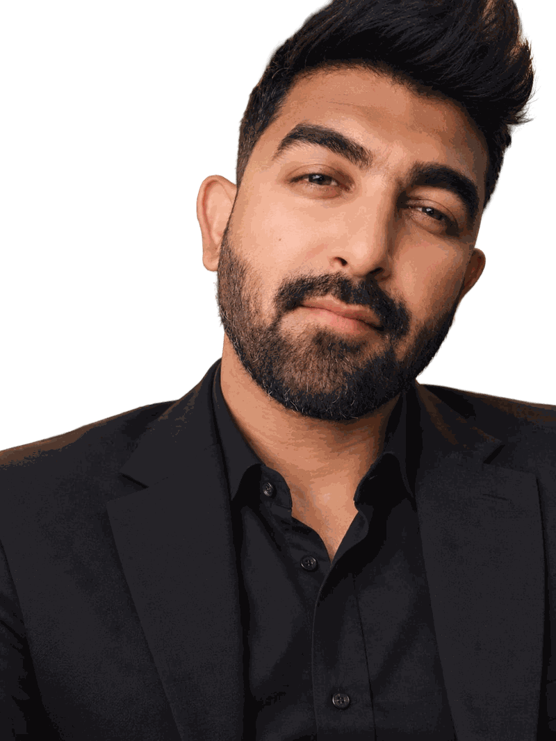 Agha Taimoor, co-founder of Qissatoons